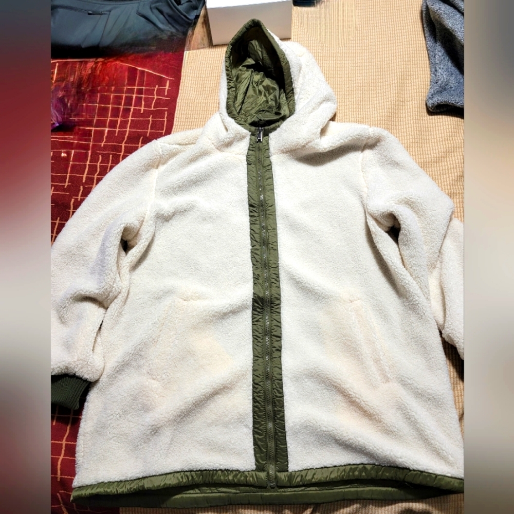 1 Maduson Expedition Sherpa Hooded Bomber-like Jacket size XXL